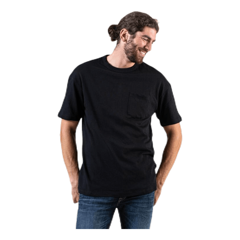 Lucas  Tee Ss Crew Neck Black