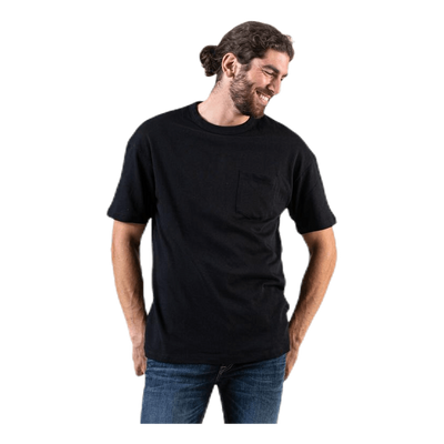 Lucas  Tee Ss Crew Neck Black