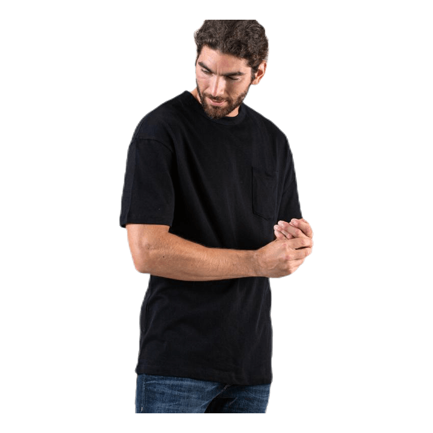 Lucas  Tee Ss Crew Neck Black