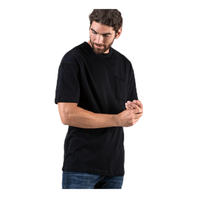 Lucas  Tee Ss Crew Neck Black