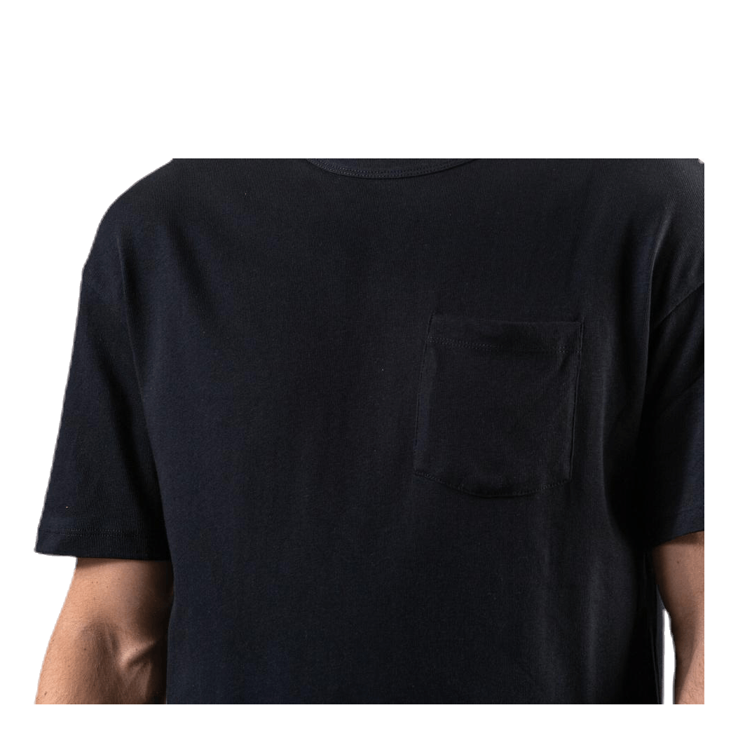 Lucas  Tee Ss Crew Neck Black