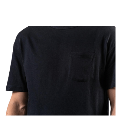 Lucas  Tee Ss Crew Neck Black