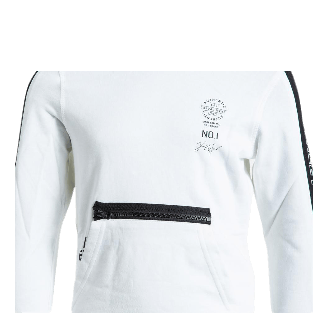 Najim Ls Sweat White
