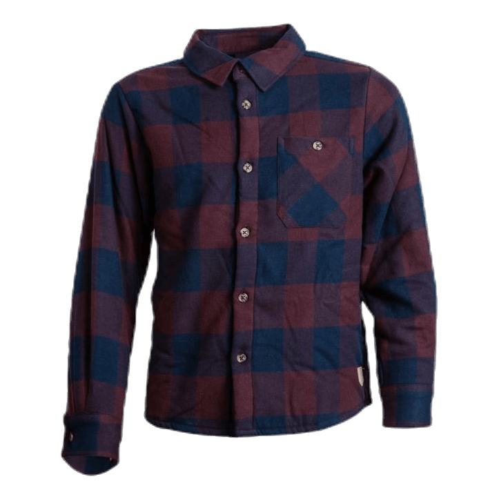 Nashion Ls Teddy Shirt Blue