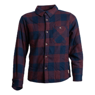 Nashion Ls Teddy Shirt Blue