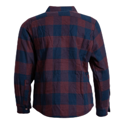 Nashion Ls Teddy Shirt Blue