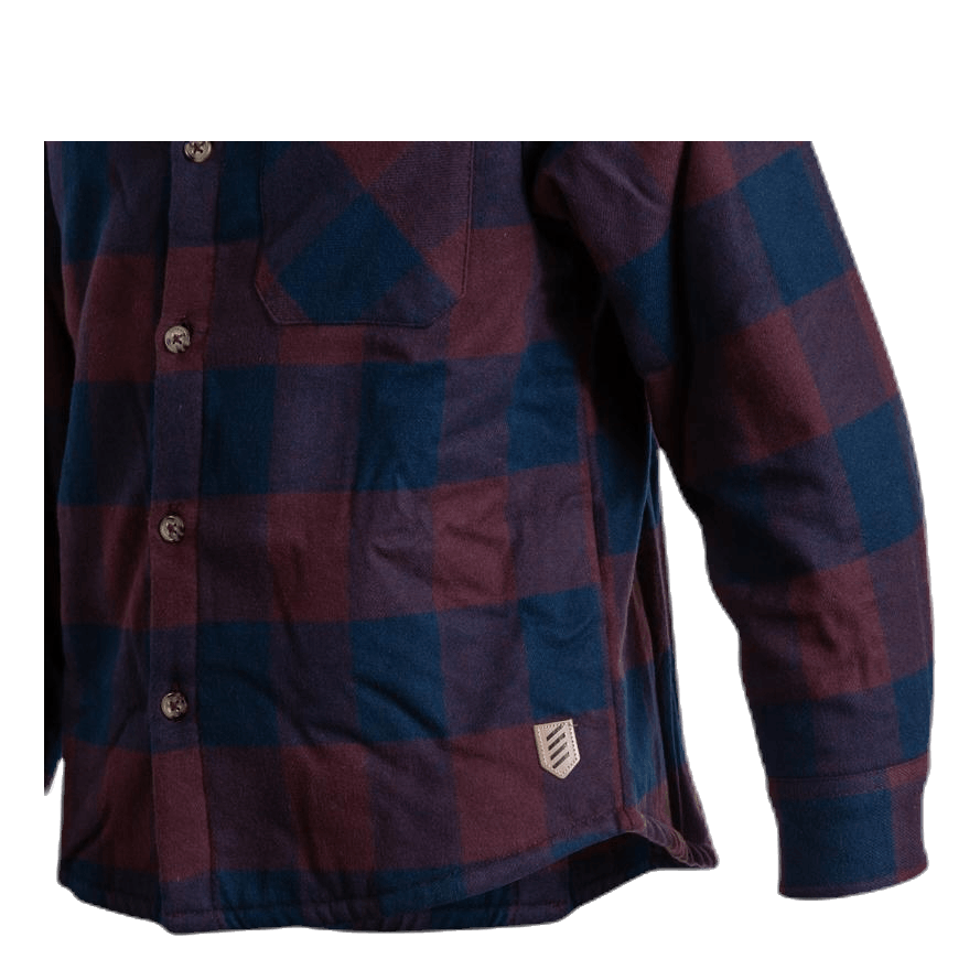 Nashion Ls Teddy Shirt Blue