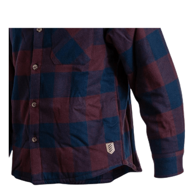 Nashion Ls Teddy Shirt Blue