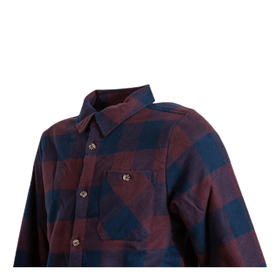 Nashion Ls Teddy Shirt Blue
