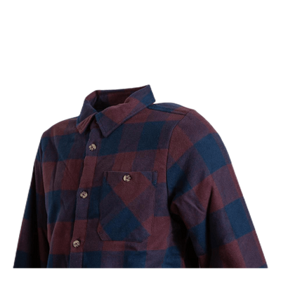 Nashion Ls Teddy Shirt Blue