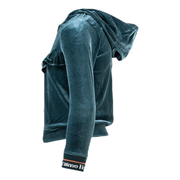 Nille Vel Card W Hood Green