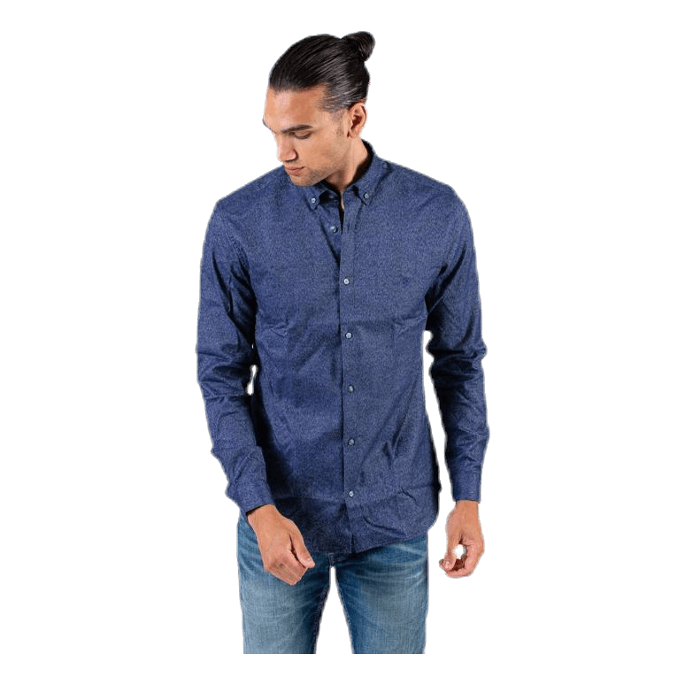 Logo Twist Shirt L/S Blue