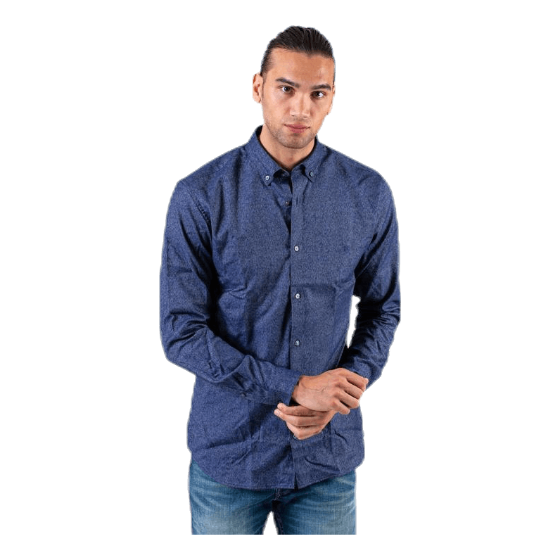 Logo Twist Shirt L/S Blue