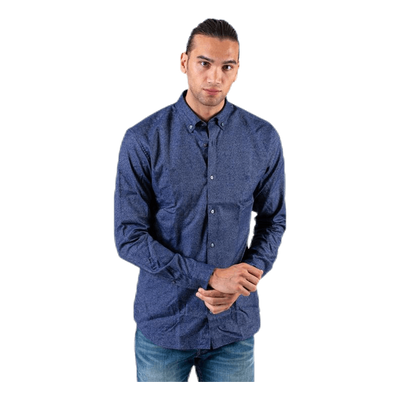Logo Twist Shirt L/S Blue