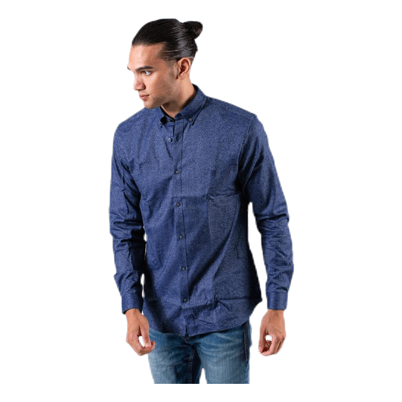 Logo Twist Shirt L/S Blue