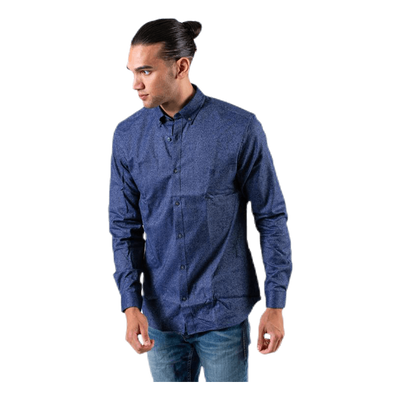 Logo Twist Shirt L/S Blue