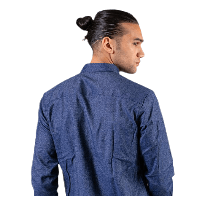 Logo Twist Shirt L/S Blue