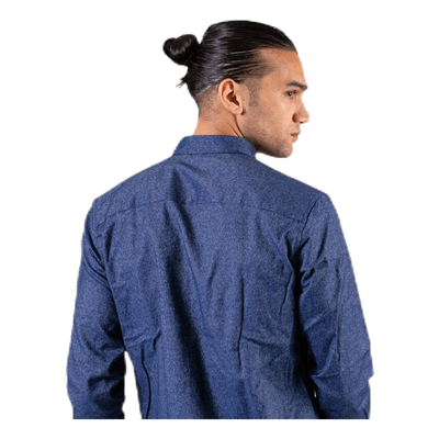 Logo Twist Shirt L/S Blue