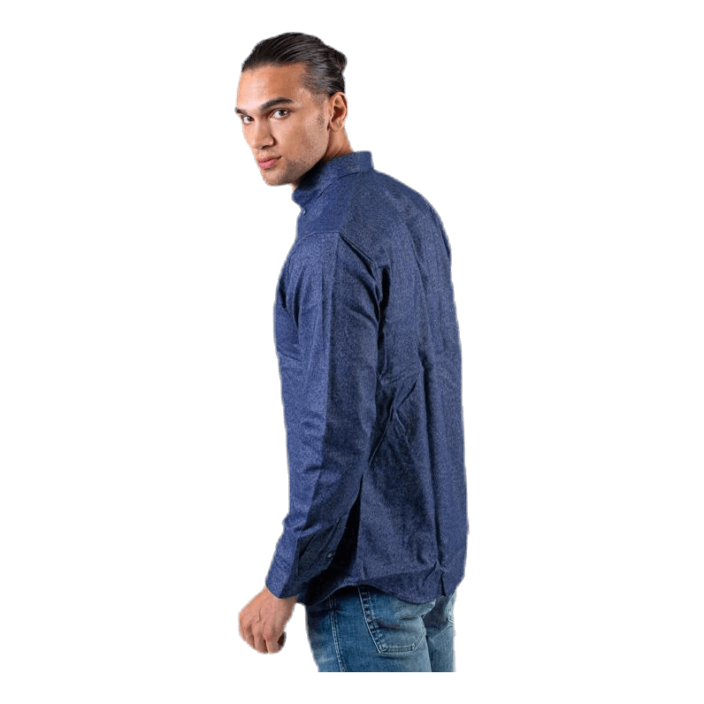Logo Twist Shirt L/S Blue