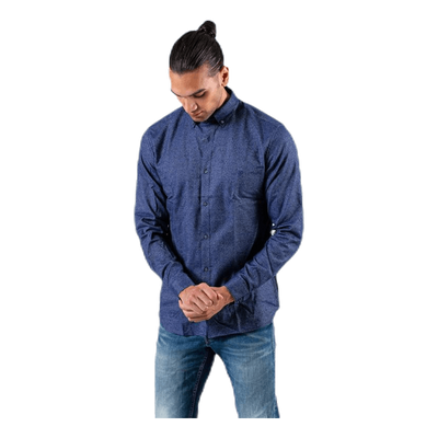 Logo Twist Shirt L/S Blue