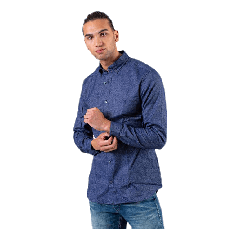 Logo Twist Shirt L/S Blue
