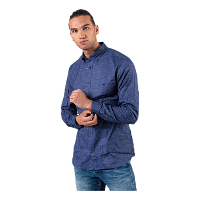 Logo Twist Shirt L/S Blue