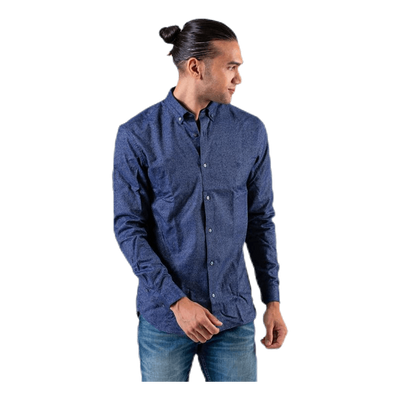 Logo Twist Shirt L/S Blue