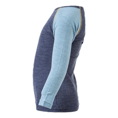 Wang Wool Needle Ls Top Xix Blue