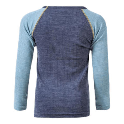Wang Wool Needle Ls Top Xix Blue