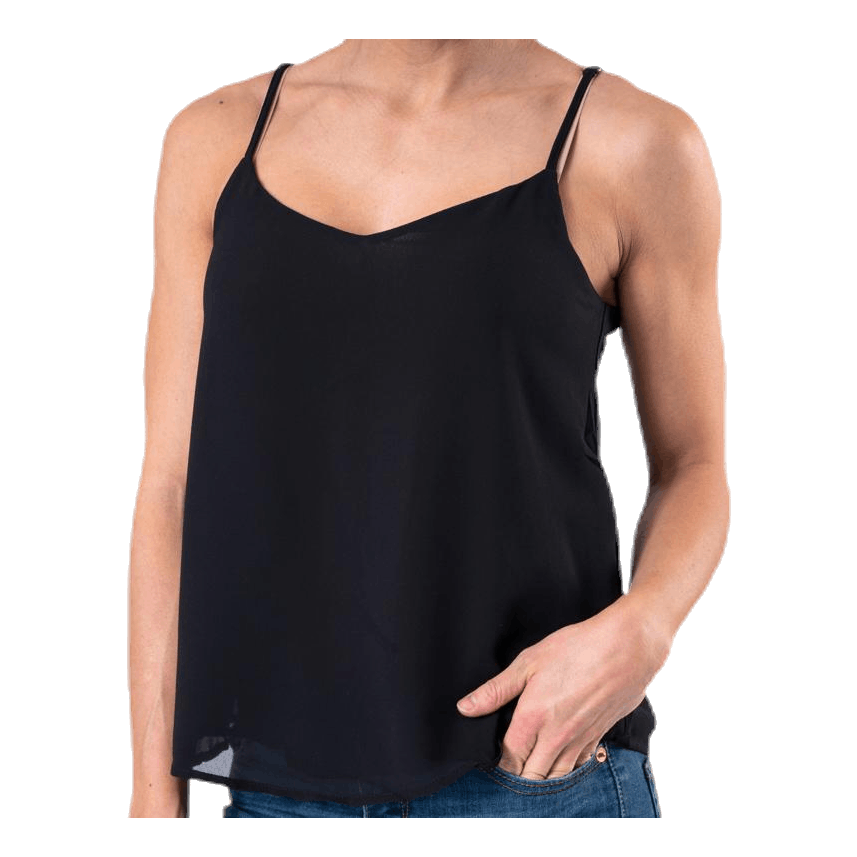 Moon Sl Top Wvn Black