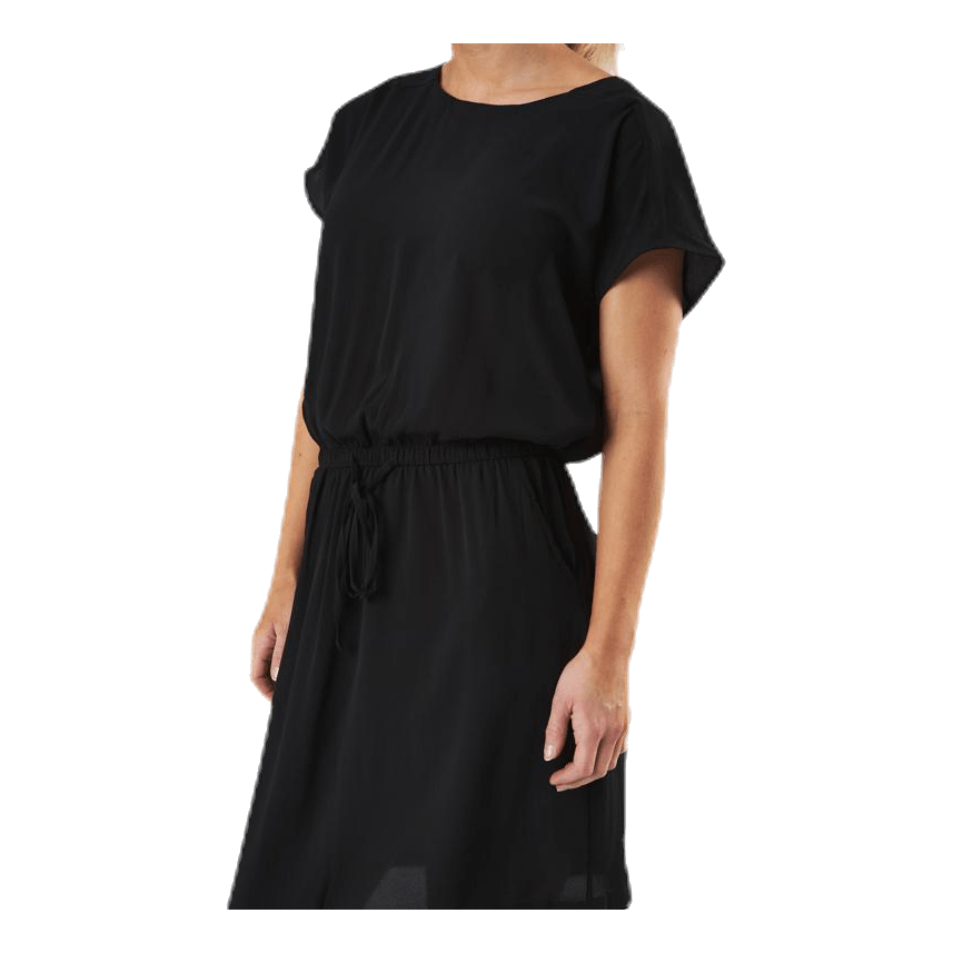 Mariana Myrina S/S Det Dress Wvn Black