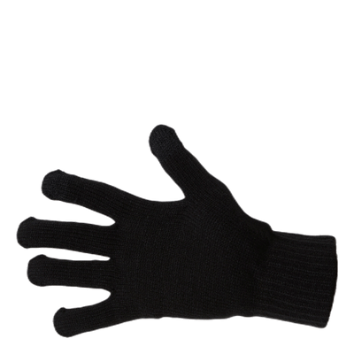 Barry Knitted Gloves Black