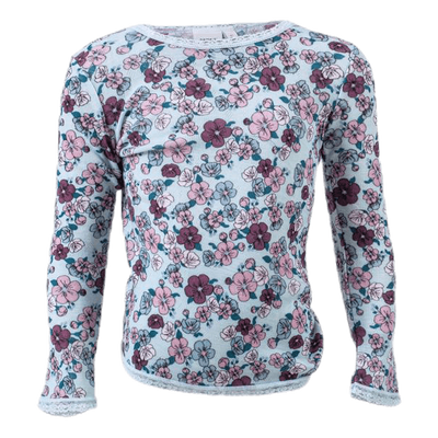 Wang Wool Needle Ls Top Xix Blue