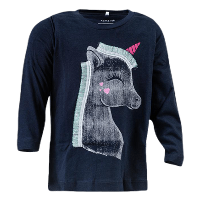 Nalima Ls Top Blue