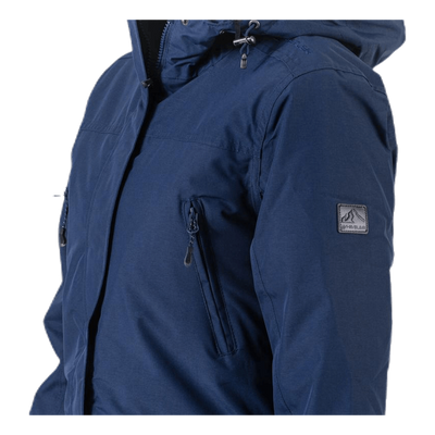 Bakma Long Parka Jacket W-PRO 10000 Blue