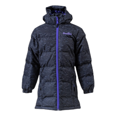 Mariel Girls Long Melange Pro-lite Jacket Black