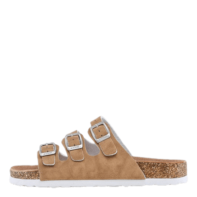 Santa Cork Sandals Brown
