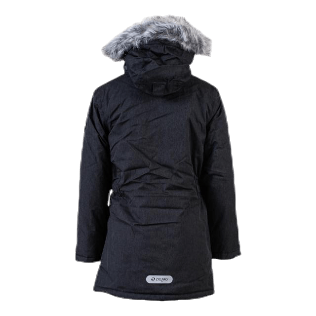Gitte Girl Melange Parka W-PRO 10000 Grey