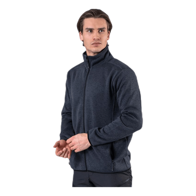 Pareman Melange Fleece Jacket Grey