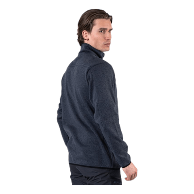 Pareman Melange Fleece Jacket Grey