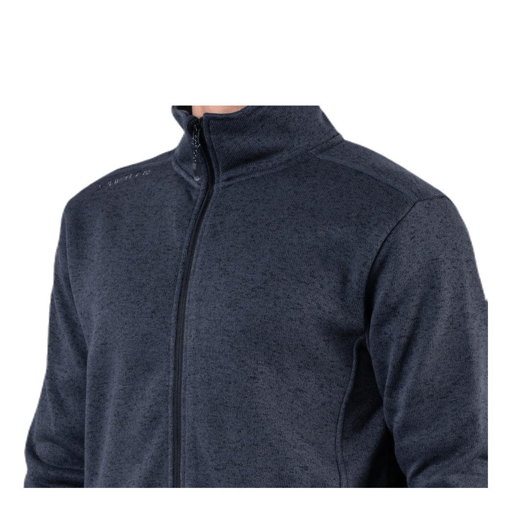 Pareman Melange Fleece Jacket Grey