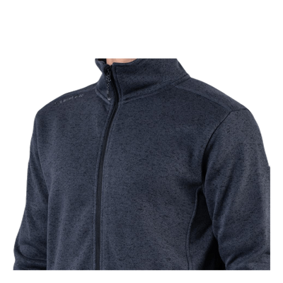 Pareman Melange Fleece Jacket Grey