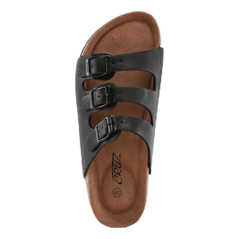 Santa Cork Sandals Black