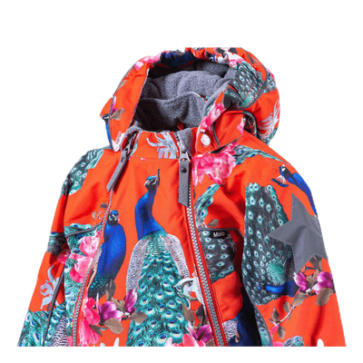 Pyxis Double Zipper Red
