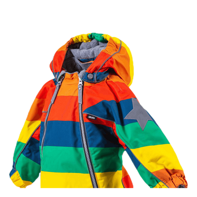 Pyxis Double Zipper Patterned