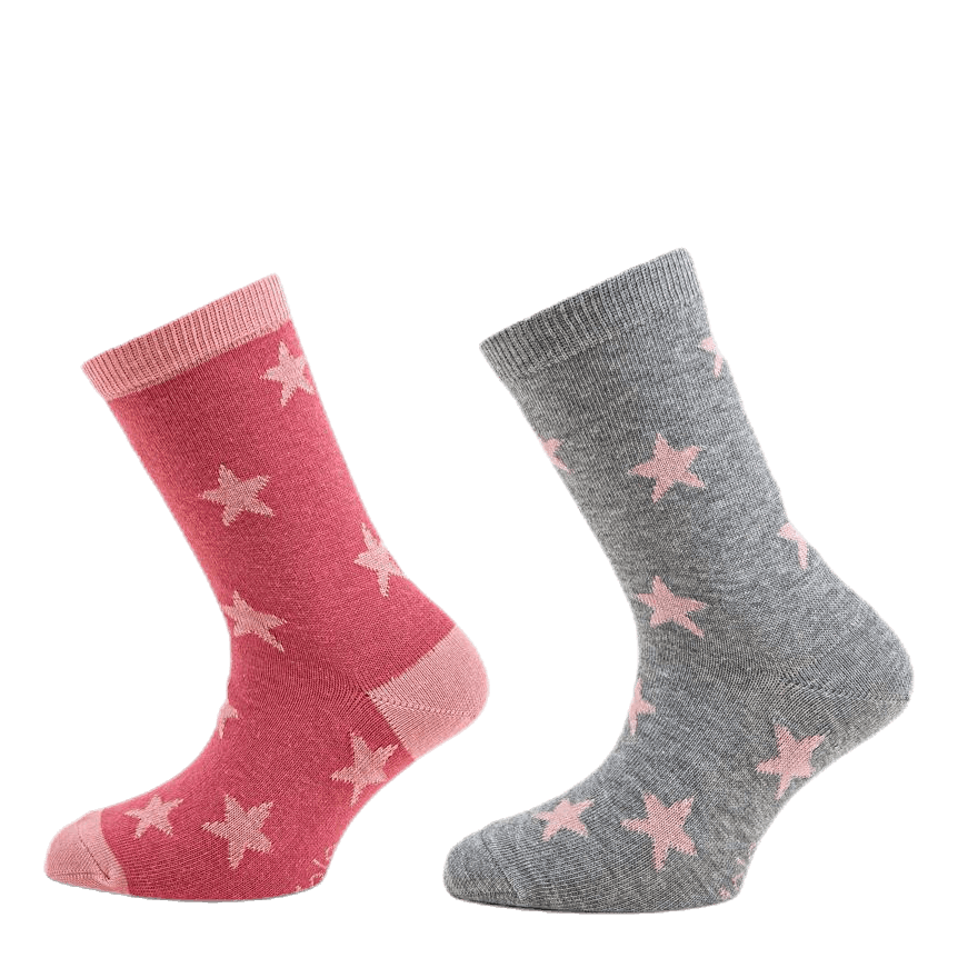 Nesi Stars 2-Pack Pink/Grey