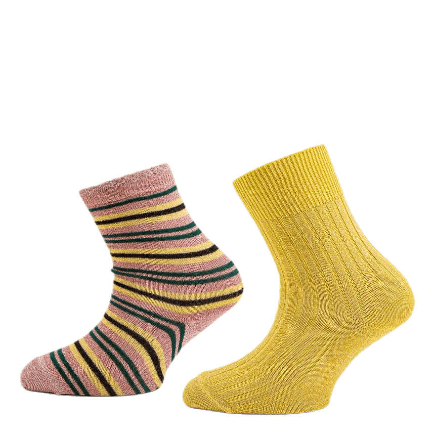Nomi 2-Pack Pink/Yellow