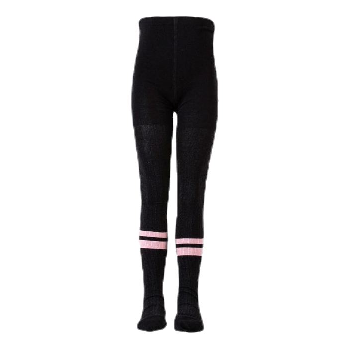 Sporty Rib Tights Pink/Black