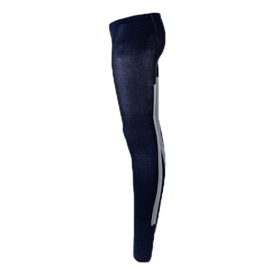 Sports Stripe Tights Blue