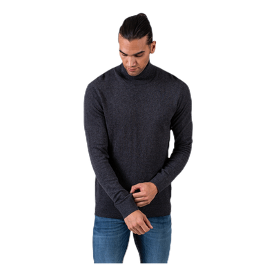Emil Knit Roll Neck Grey